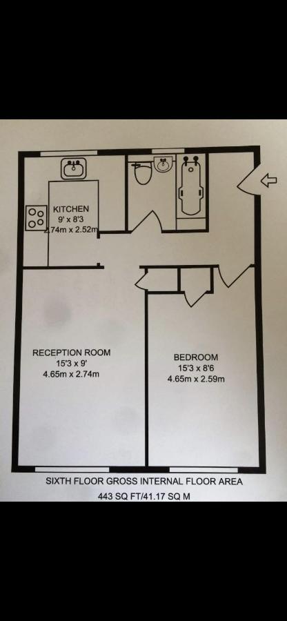 런던 Putney Flat 아파트 외부 사진